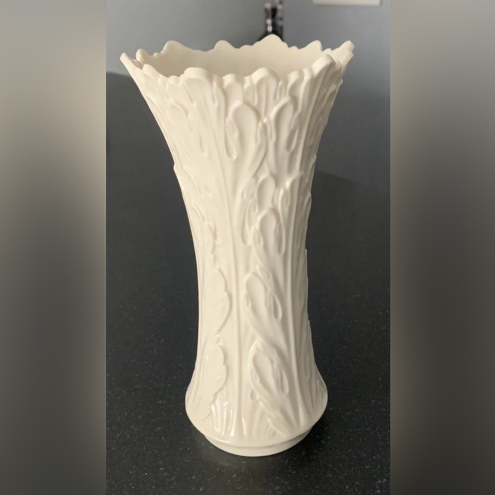 Vintage Lenox Woodland Elegant Medium Collectible Vase Made in USA